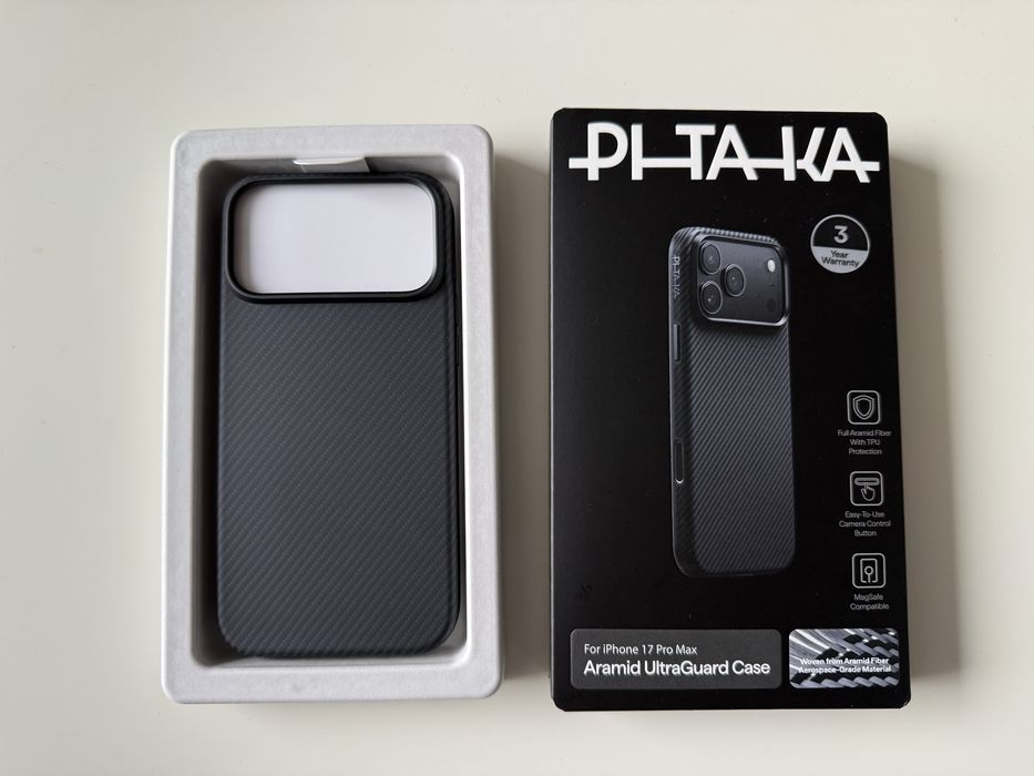 Pitaka Aramid UltraGuard Case iPhone 17 Pro Max Poznań Naramowice
