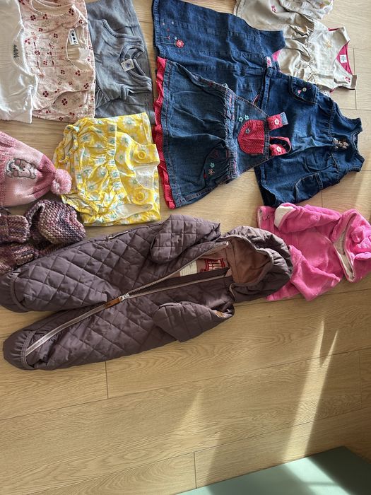 Paczka ubran dziewczynka 68 dobre marki