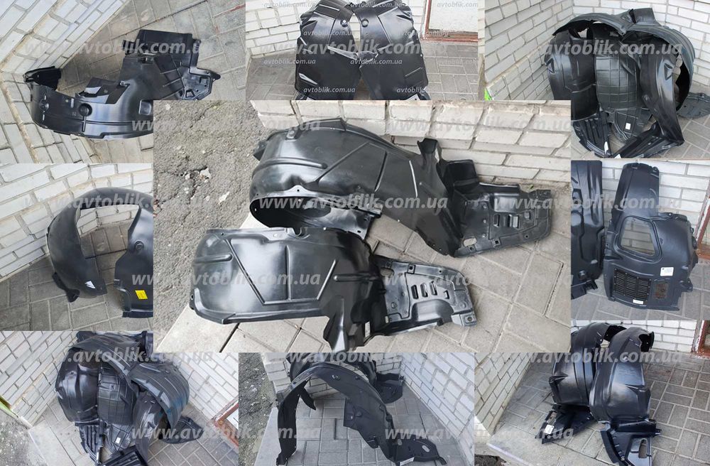 Передні підкрилки Citroen C1, C3, C4 C5, C8, DS3, C-Elysee Nemo