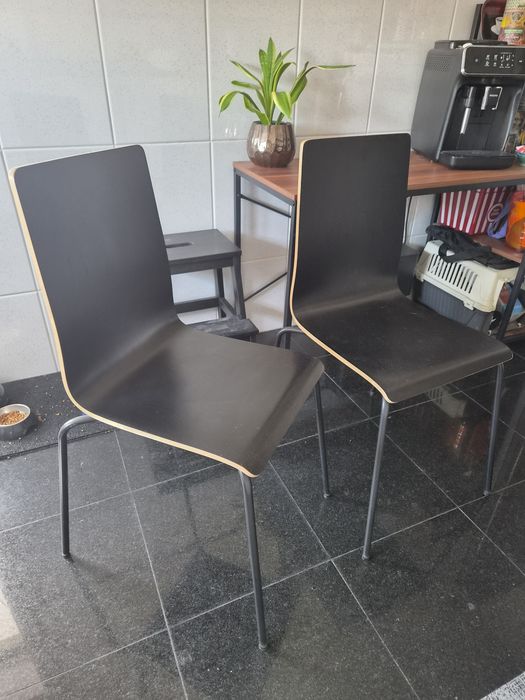 Conjunto de 2 cadeiras de cozinha