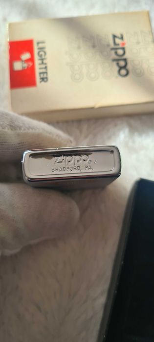 Zapalniczka Zippo HB 1980r. Dwustronna
