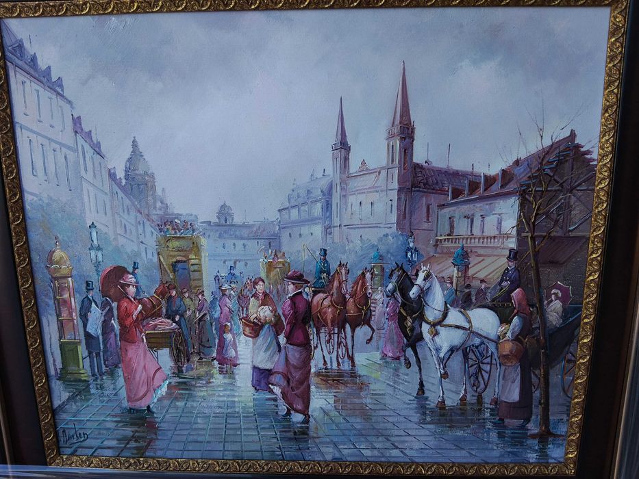 Pintura a Óleo | Quadro | Moldura