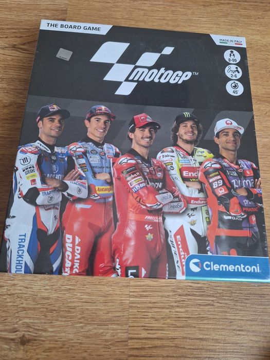Jogo de tabuleiro, educativo MotoGP Clementoni