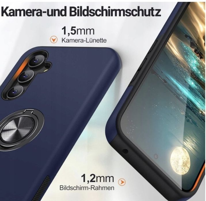 Etui Samsung Galaxy A54 5G z obrotowym magnetycznym uchwytem