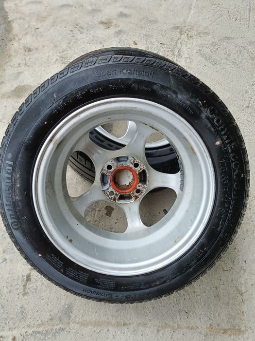 Felgi aluminiowe BORBET 14" + opony Continental EcoContact EP