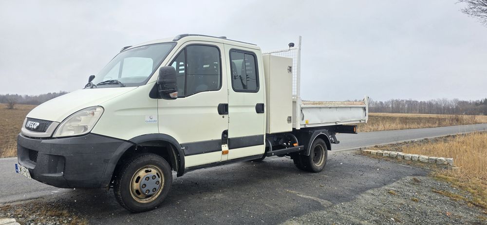 Iveco Daily 35c13 Doka Brygadówka Kiper Wywrotka skrzynia narzędziowa