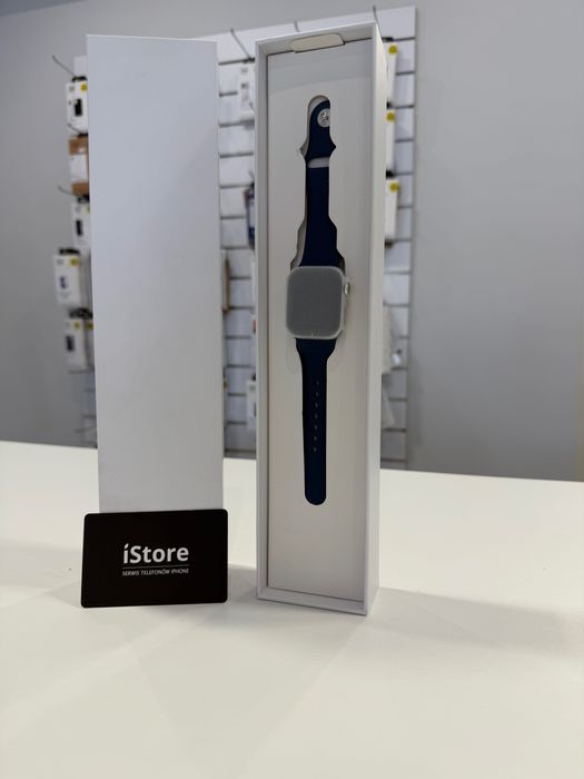•NOWY•Apple Watch 9 gen. Silver • GPS • 41 mm • GRATISY •GWARANCJA•Raty