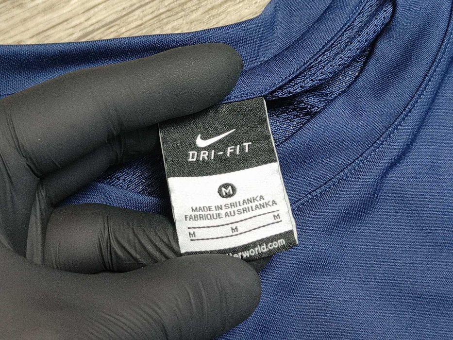 [М] NIKE спортивна оригінальна футболка синя