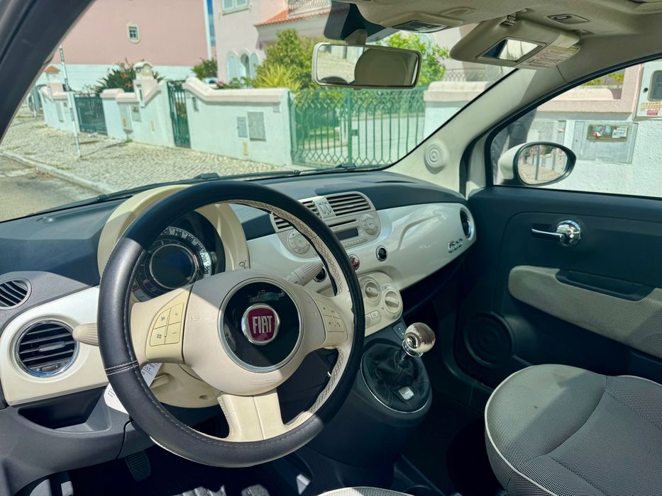 Fiat 500 1.3 Multijet Diesel | 2009 | 133.000 km | AC | Pneus Novos | Inspeção 2027