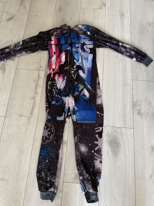 Star wars 134/140 ромпер яоловічок піжама попожама флісовий костюм