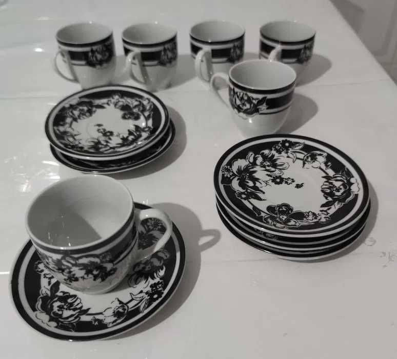 6 Chávenas em cerâmica de café