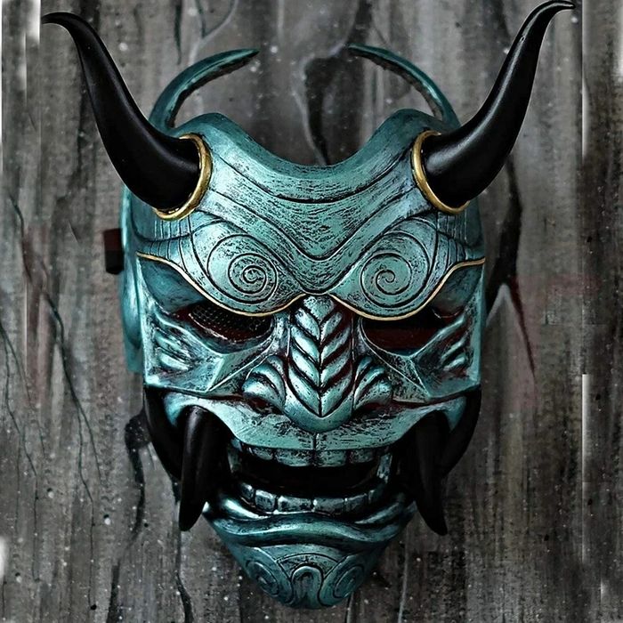 Máscara Samurai Látex Prajna