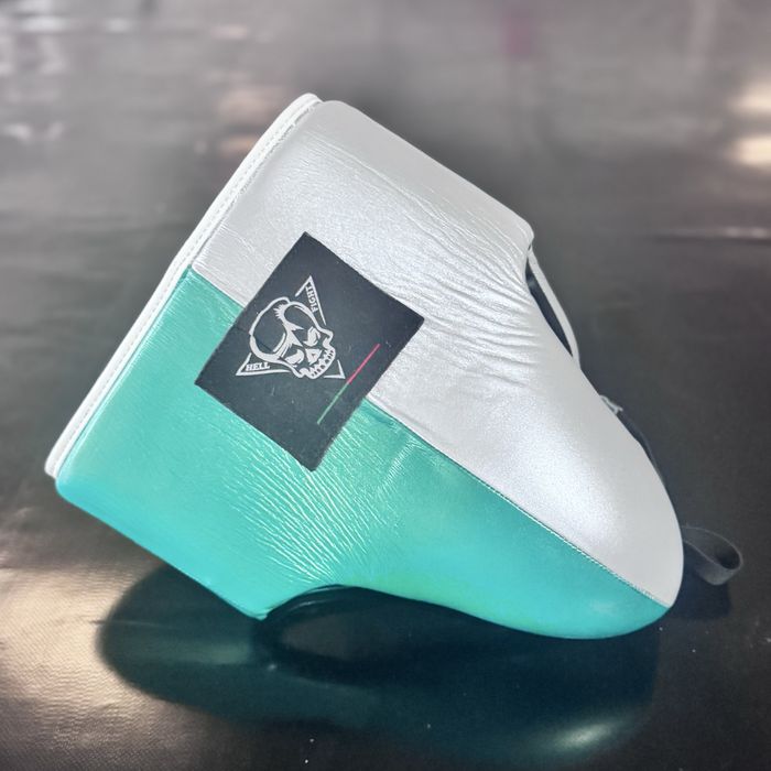 CONQUILHA EM PELE MARCA HELL FIGHT NOVAS PROTECAO INTEGRAL