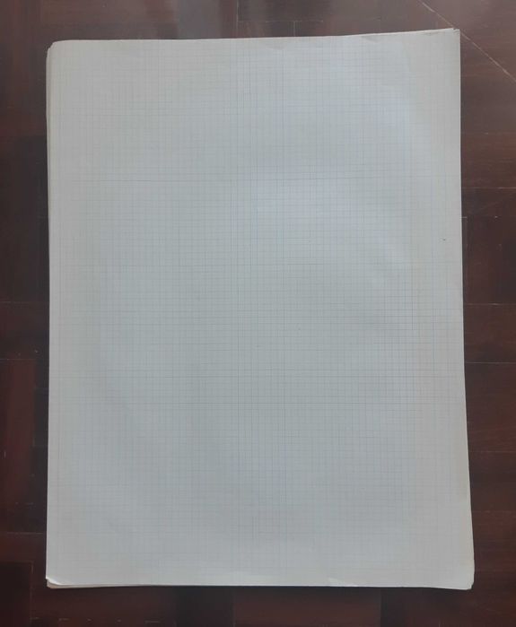 Folhas de Papel Quadriculado de Grandes Dimensões