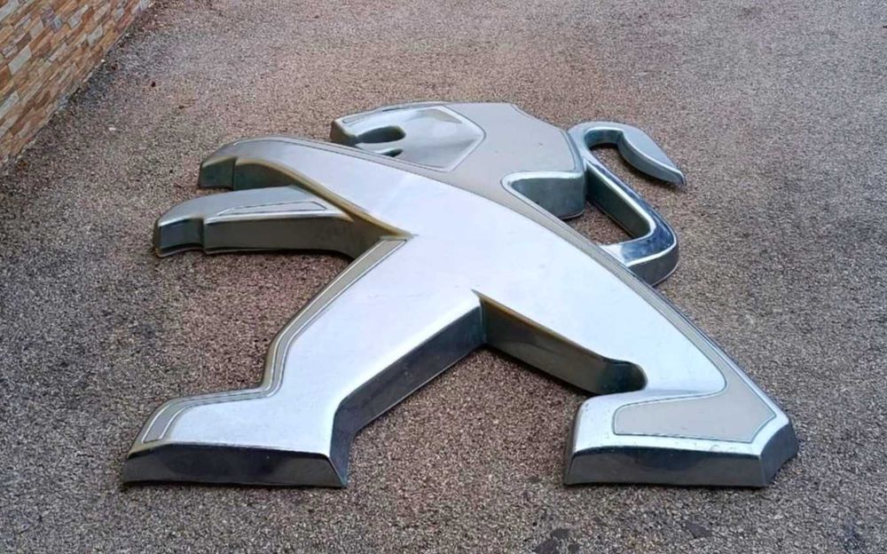 Símbolo Peugeot, Logo Leão de Concessionária (Grande)
