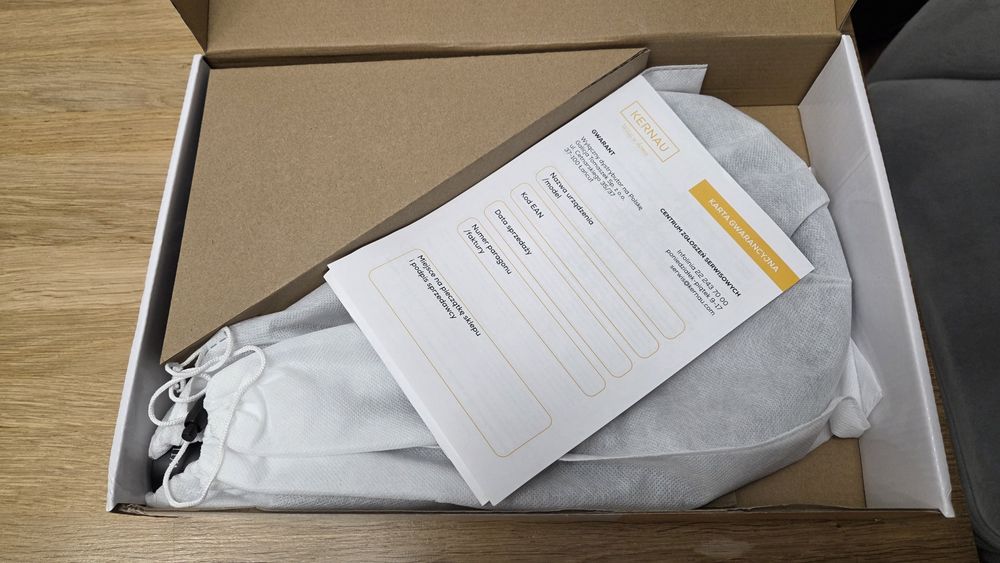 Bateria kuchenna Kernau KWT 07A Deep Black czarna 70011 komplet NOWA