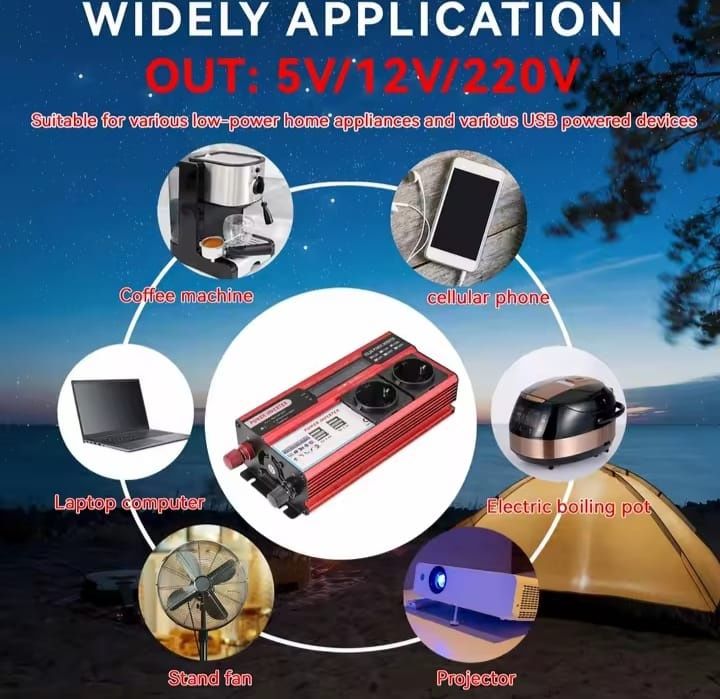 Inversor de potência 4000w - Novos