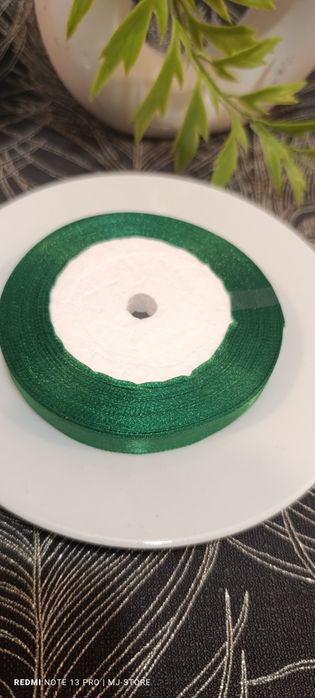 Satynowa wstążka tasiemka 1 cm