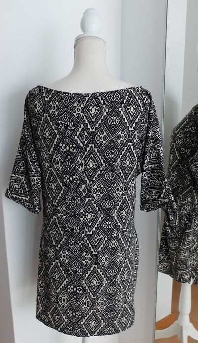 Vestido estampado Zara