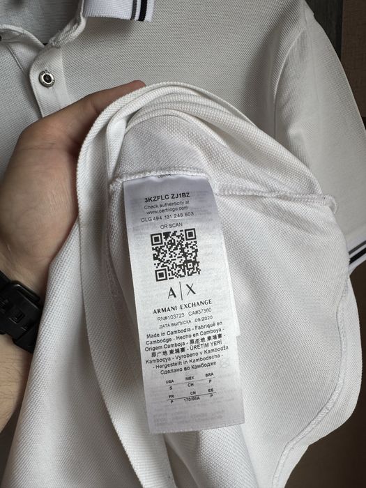 Armani Exchange поло/футболка/кофта/костюм