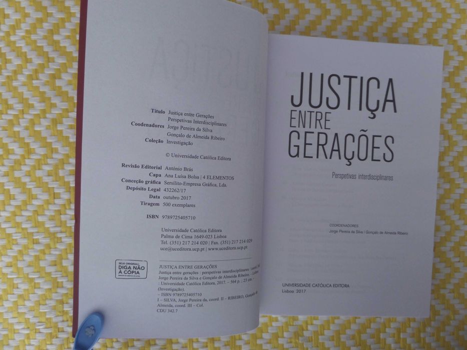 Justiça Entre Gerações - Perspetivas Interdisciplinares