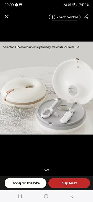 Etui +haczyk do aparatów ortodontycznych