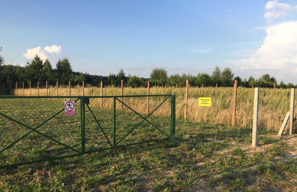 Działka 803 m2 Czermin, czysta i równa