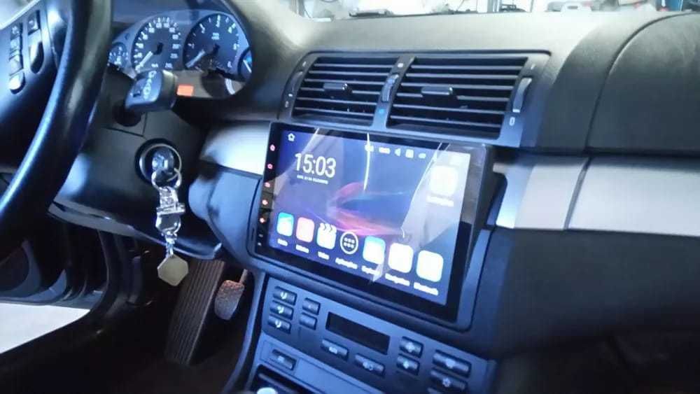 *(OFERTA ENVIO) Rádio GPS ANDROID - 9" — BMW E46 (Série 3) Wifi, USB