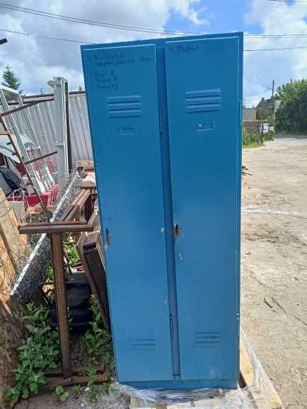 Szafki bhp metalowe