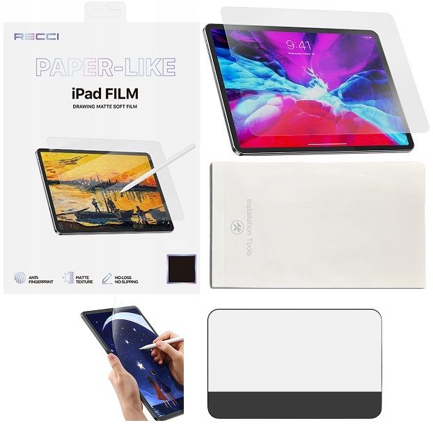 Folia Matowa Ochrona Do Apple Ipad Pro 12.9 Zestaw Ochronna Ekran