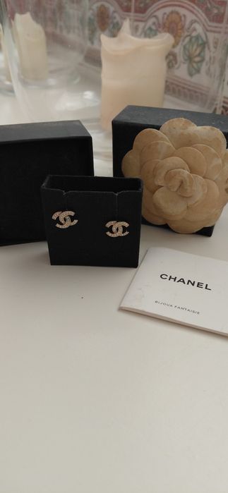 Brincos chanel originais