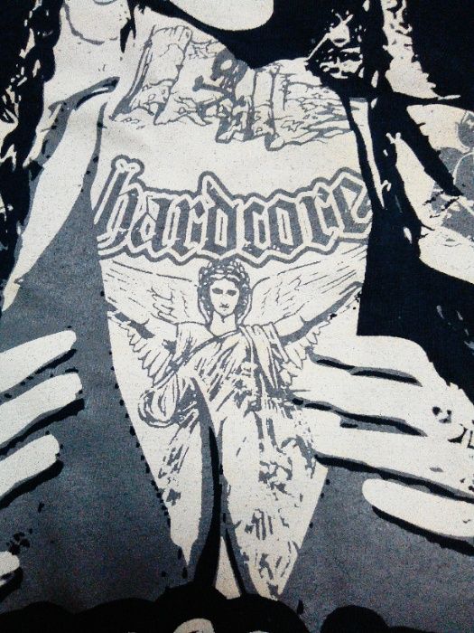 Gildan Девушка Ганста Хардкор Унисекс футболка