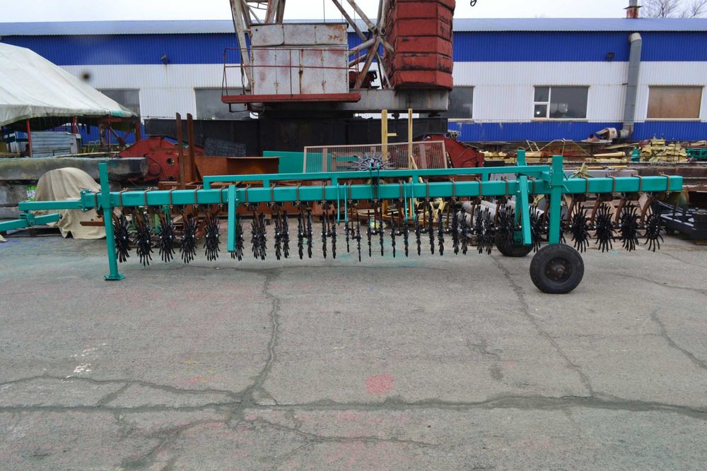 НОВА Борона ротаційна БР-6, мотика гідравлічна,  борона 6метрів