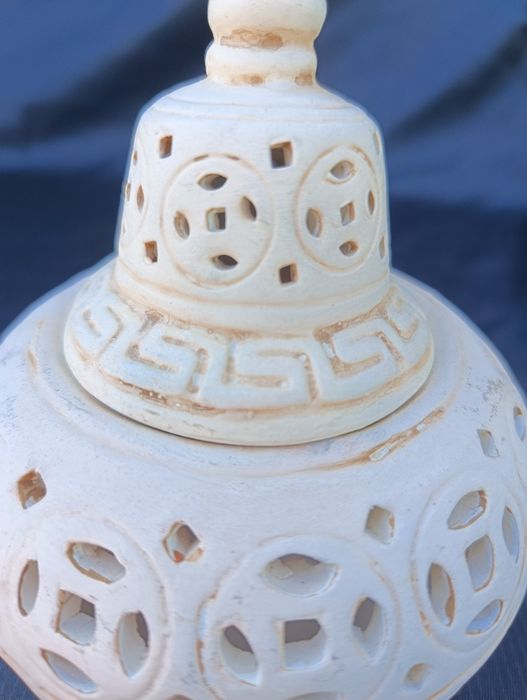 Ceramiczny lampion dekoracja
