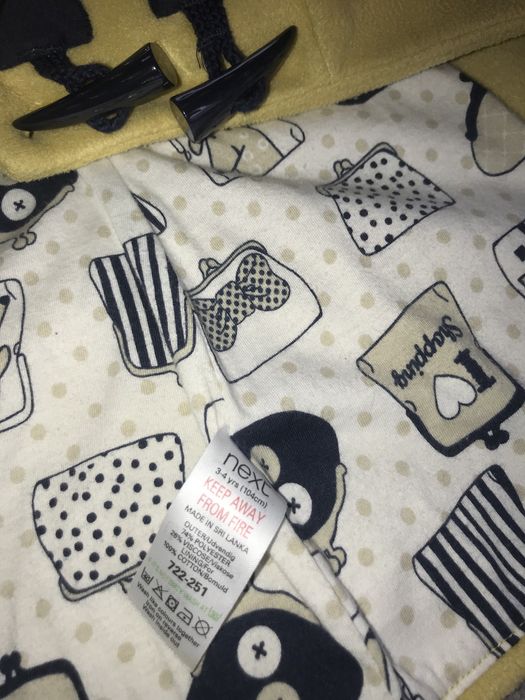 Ocieplany Płaszczyk wiosenny next r 110 j nowy