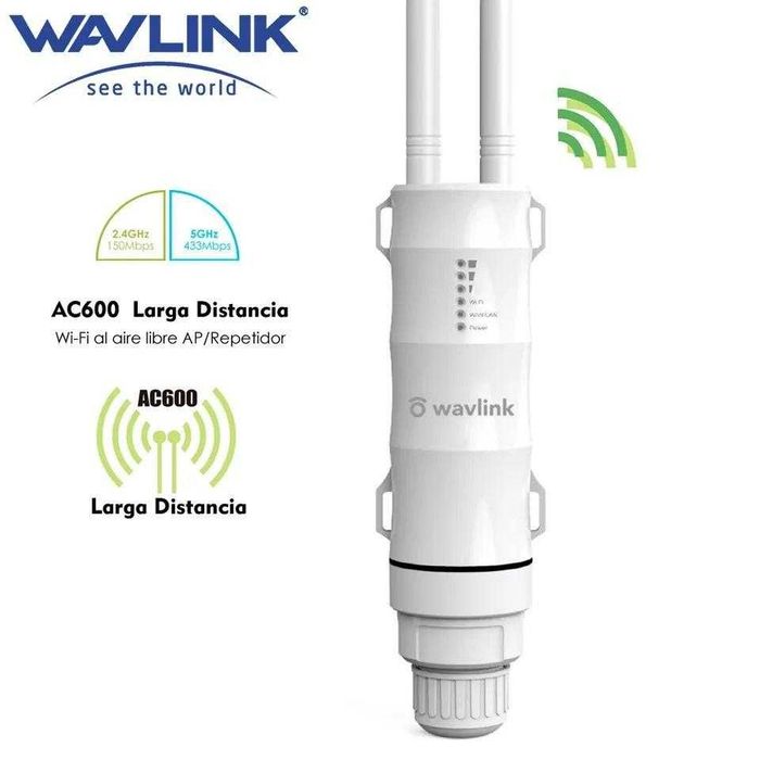 WAVLINK AC600 далекобійний 500м Wi-Fi вуличний роутер ретранслятор ОЛХ