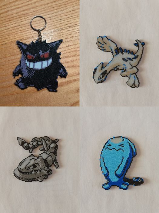 Porta-chaves Pokémon Pixel Art