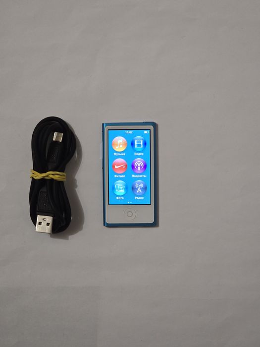 Плеєр Apple iPod Nano 7 Blue 16GB