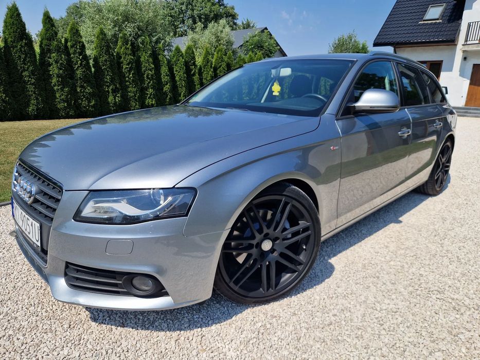 Audi A4 Avant Xenon_100% Oryginał Lakier _ Przebieg -Led_Super Stan