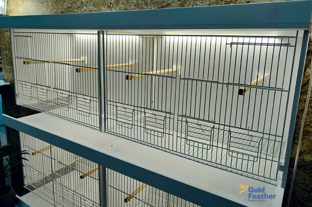 Gaiolas criação PVC - Especial Canários