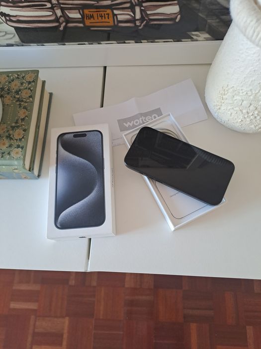 IPhones 15 Pro 128GB Fatura e Garantia até 03/2027