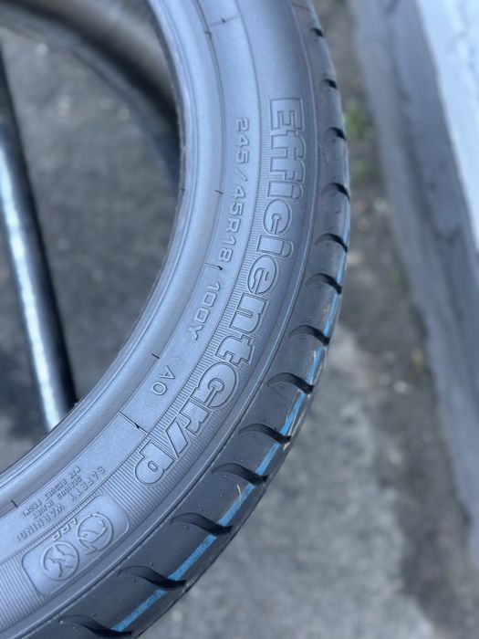 Топові шини‼️Goodyear Efficient grip 100Y 245/45 r18 8.5мм 2024рік