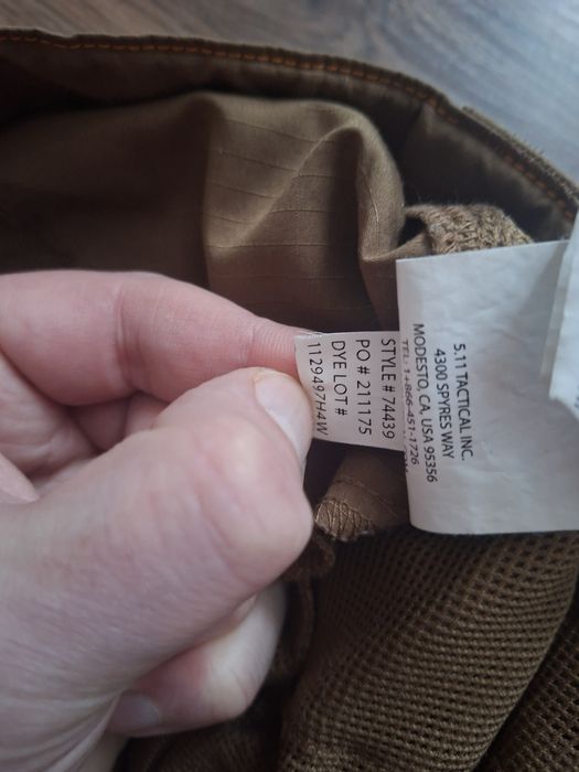 чоловічі унікальні тактичні штани-карго 5.11 tactical оригінал