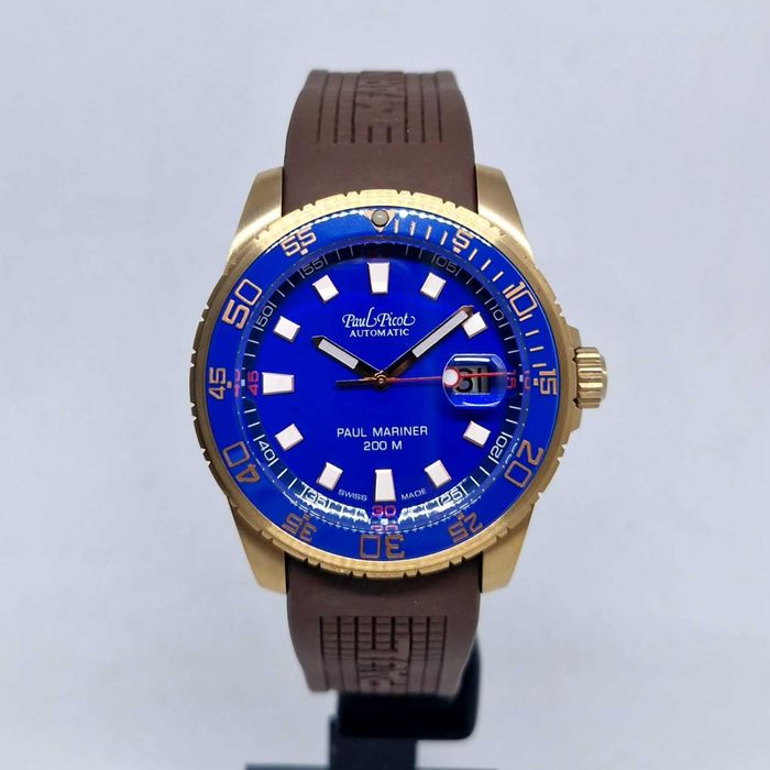 Акція Paul Picot Paul Mariner III P4352 Bronze Limited Blue