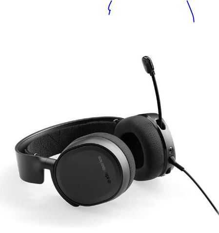 Навушники з мікрофоном SteelSeries Arctis 3  Sony PS4 PS5 XBOX One