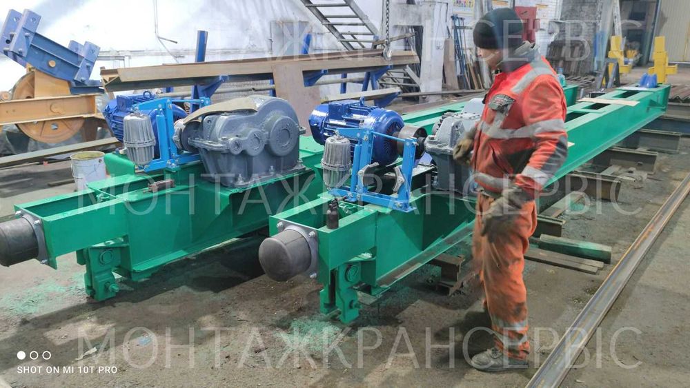 Кран мостовий. Кран-балка. Ремонт. Реконструкція.