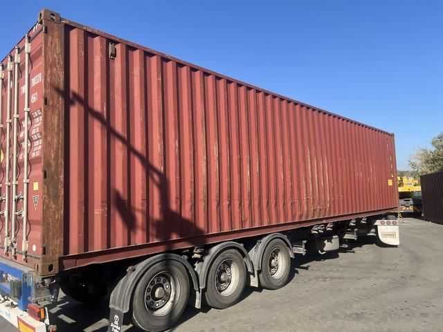 Kontener morski 40HC – Suchy Szczelny Transport Rozładunek