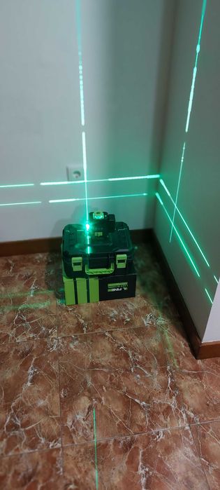 Laser nivel prumada e esquadria