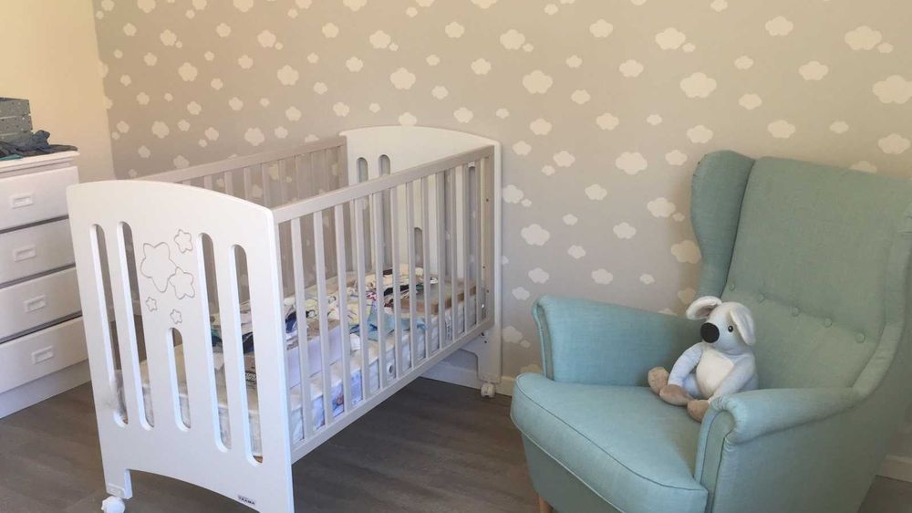 Berço + colchão Trama