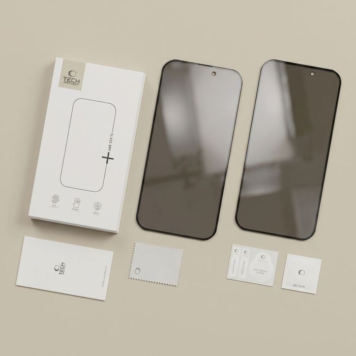 Szkło prywatyzujące Tech-Protect glass … 2-pack iPhone 18 Pro privacy